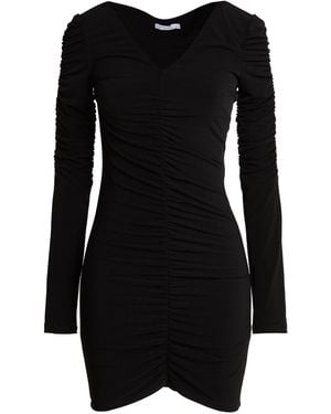 Patrizia Pepe Mini Dress Polyester, Elastane - Black