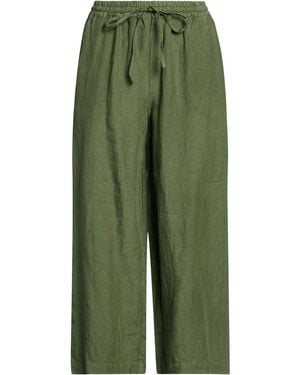 120% Lino Trouser - Green