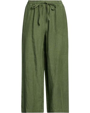 120% Lino Trouser - Green