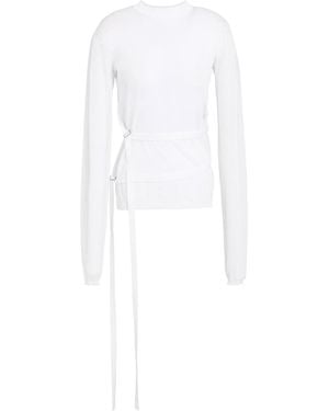 Ann Demeulemeester Top - Weiß