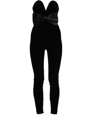 Alessandra Rich Jumpsuit - Black