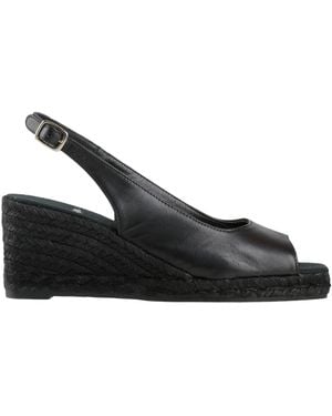 Castañer Espadrilles Leather - Black