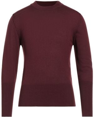 Bellwood Jumper Merino Wool, Acrylic - Purple
