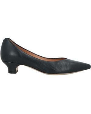 Mara Bini Midnight Pumps Soft Leather - Blue
