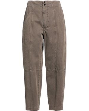 Gentry Portofino Dark Pants Cotton, Tencel, Elastane - Gray
