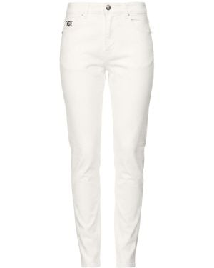 Versace Jeans Cotton, Elastane, Calfskin - White