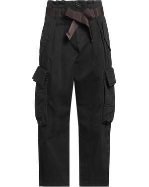 Pinko Denim Trousers Cotton - Black