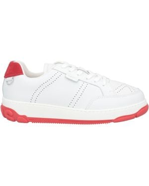 Gcds Sneakers Leather - White