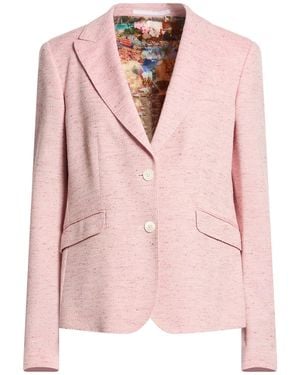 ABSEITS Blazer Cotton, Silk, Virgin Wool, Elastane - Pink