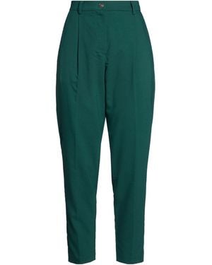8pm Dark Pants Polyester, Viscose, Elastane - Green