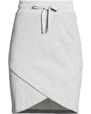 Cashmere Company Light Mini Skirt Cotton - White