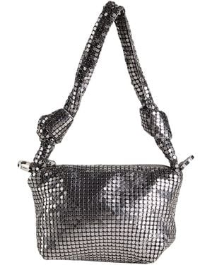 MAX&Co. Meshie -- Handbag Aluminum - Metallic