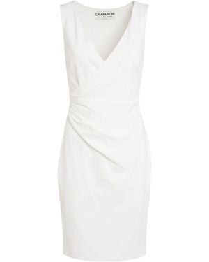 La Petite Robe Di Chiara Boni Mini Dress Polyamide, Elastane - White