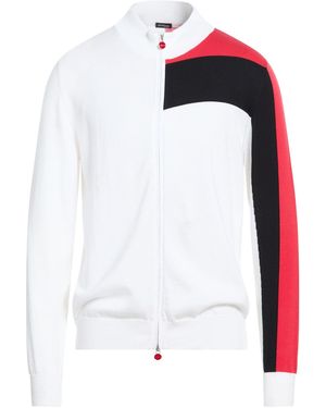 Kiton Cardigan Cotton - White