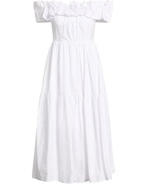 No Secrets Vestido Midi - Blanco