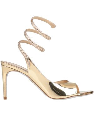 Rene Caovilla Sandals - Metallic