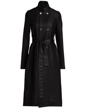 SAPIO Overcoat & Trench Coat Polyester - Black