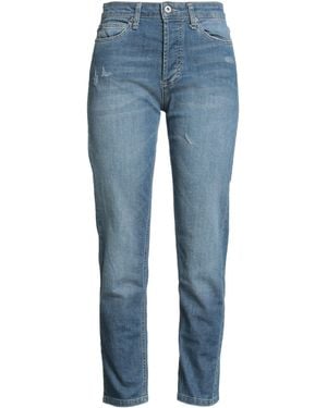 Please Jeans Cotton, Elastane - Blue