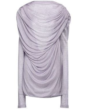 KHAITE Mini Dress - Purple