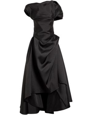 Marques'Almeida Maxi Dress Polyester - Black