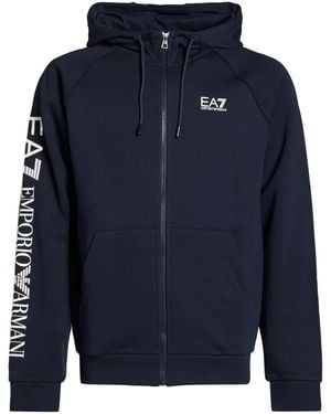 EA7 Sweatshirt Cotton, Polyester - Blue