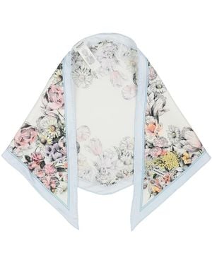 Burberry Scarf Silk - White