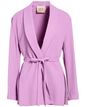 MÊME ROAD Blazer Polyester, Elastane - Purple