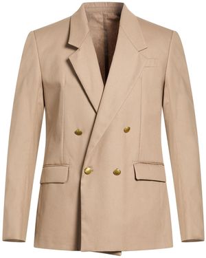MARSĒM Camel Blazer Cotton - Natural