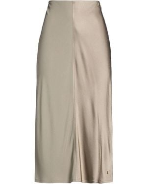 Ami Paris Midi Skirt - Natural