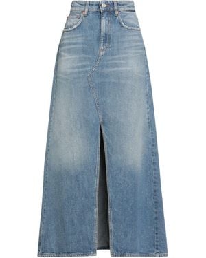 Department 5 Denim Skirt Cotton - Blue