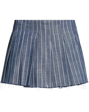 Forte Denim Skirt Cotton - Blue