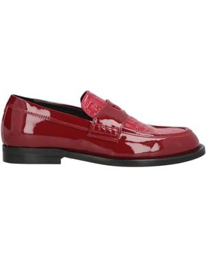 Gcds Loafers Leather - Red