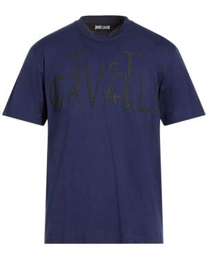 Just Cavalli T-Shirt Cotton - Blue