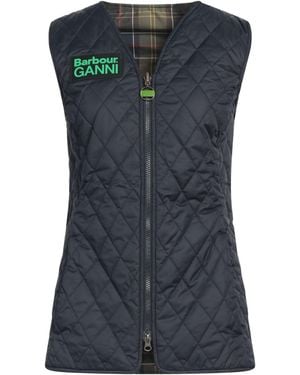 BARBOUR X GANNI Gilet - Blue