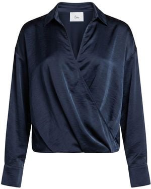 8pm Midnight Top Polyester - Blue