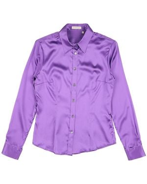Camicettasnob Shirt Silk, Elastane - Purple