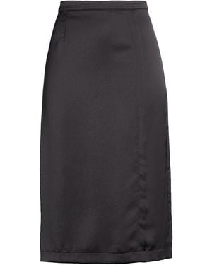 Dixie Midi Skirt Polyester - Gray