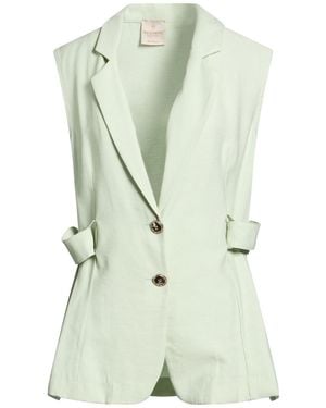 Rinascimento Blazer Viscose, Polyester - Green
