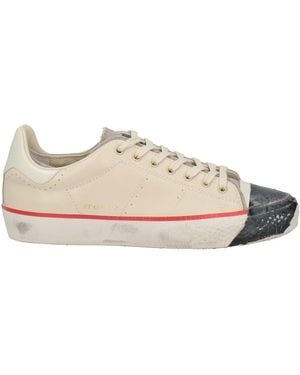 HIDNANDER Sneakers Leather, Textile Fibers - Natural