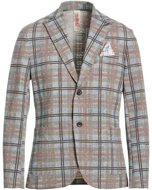 Bob Taupe Blazer Cotton, Polyester, Elastane - Grey