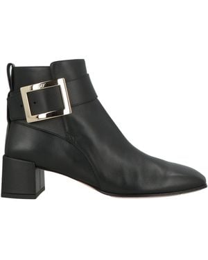 Roger Vivier Ankle Boots Leather - Black