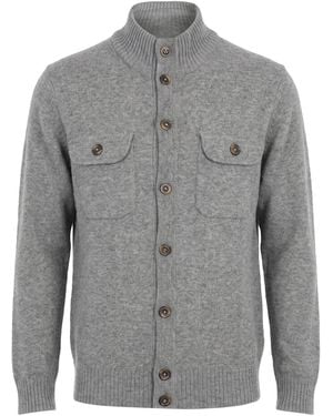 Hackett Cardigan - Grey