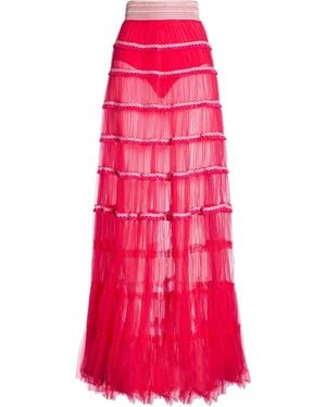 Elisabetta Franchi Maxi Skirt - Pink