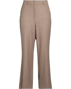 Cambio Pants Polyester, Viscose, Wool, Elastane - Natural