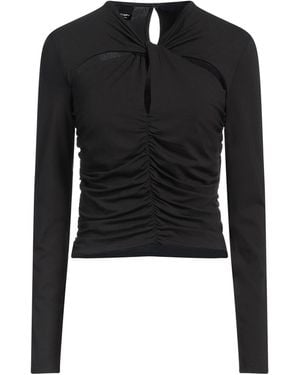 Pinko Top Viscose, Elastane - Black