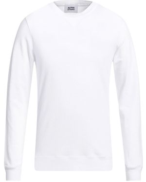 Alpha Studio Sweatshirt - White