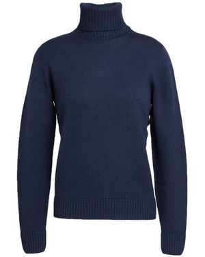 Drumohr Turtleneck Merino Wool - Blue