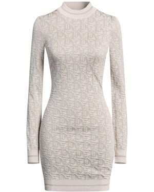 Palm Angels Mini Dress Viscose, Polyester, Polyamide - Gray