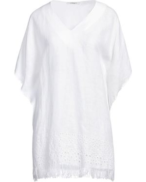 Kangra Top Linen, Cotton, Elastane - White