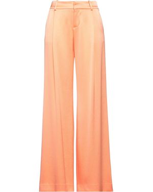 Alice + Olivia Trousers Triacetate, Polyester - Orange